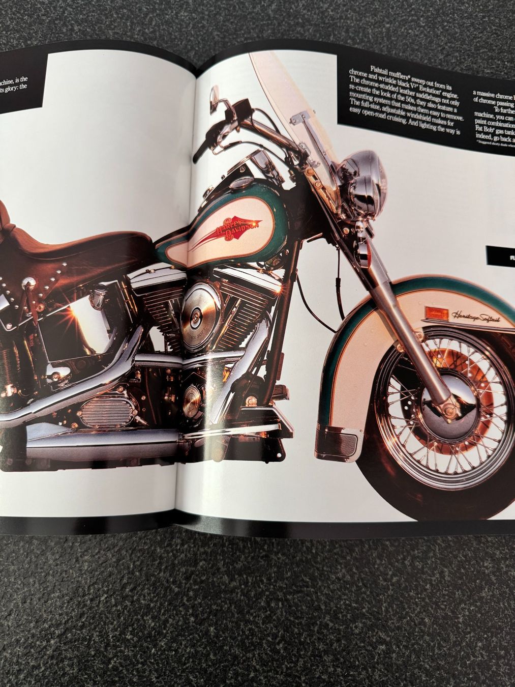Documenti: Harley-Davidson Prospekt, Katalog, Broschüre 1991 – Usato da Niederhasli venduto da Berno 3