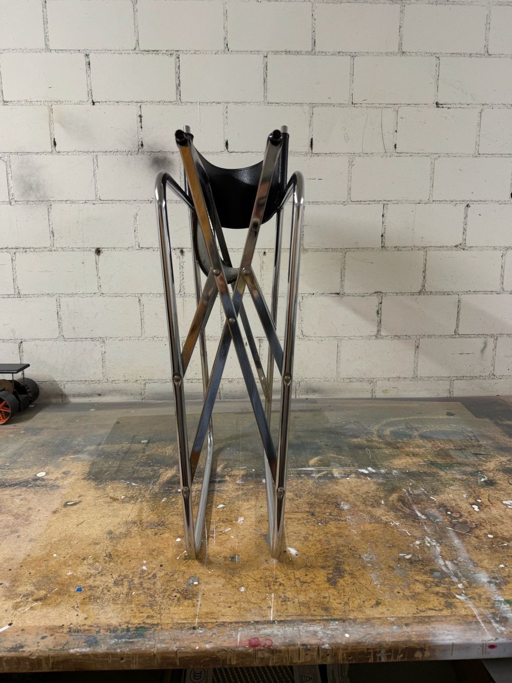 Chaises: klappbare Designer Leder Stühle – D'occasion à Staufen par MARINTSUM 4