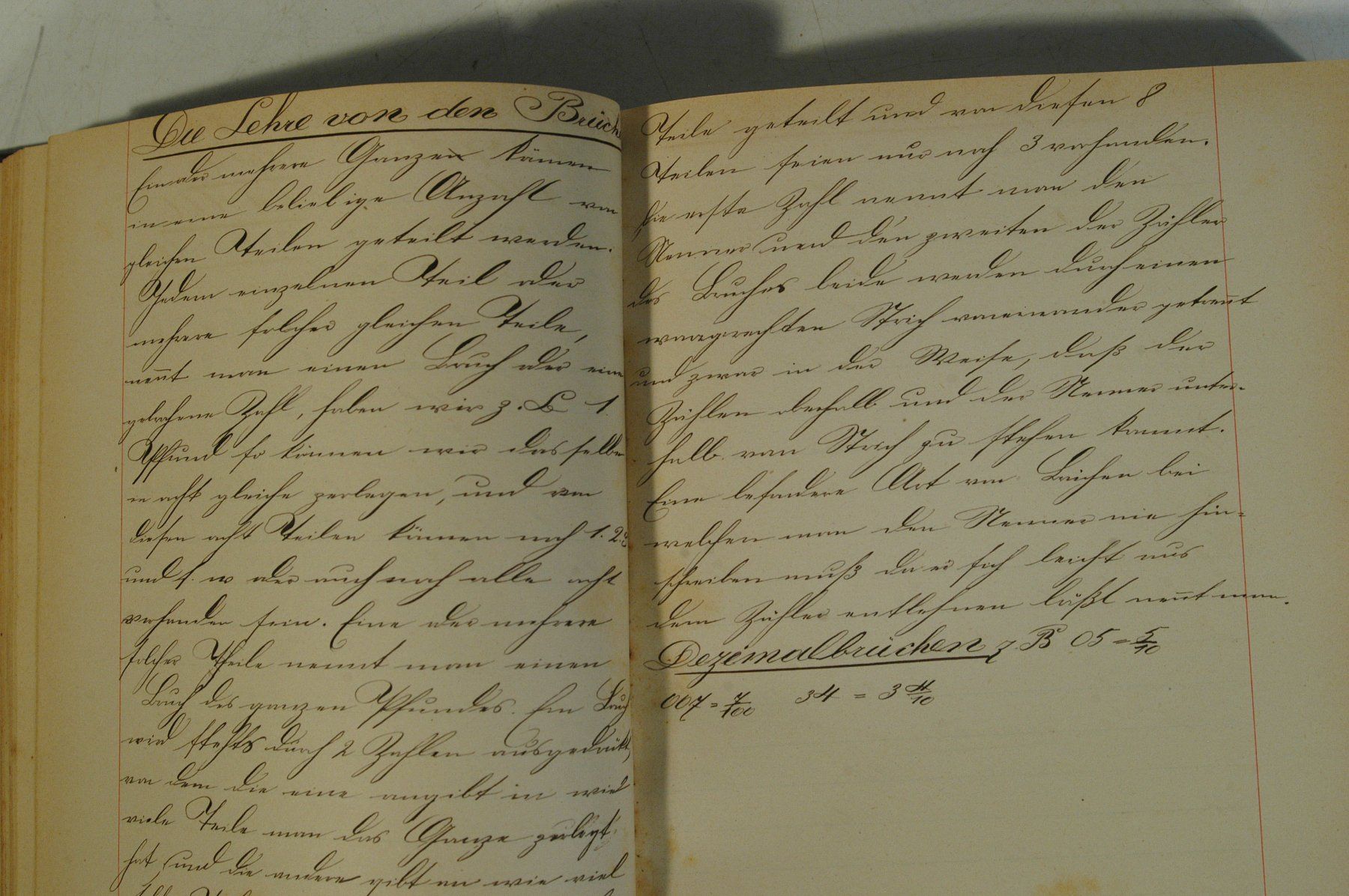 Libri: Antikes Rechenbuch/Geometrie/Schulbuch Handschrift – Usato da Herisau venduto da Wisen 3