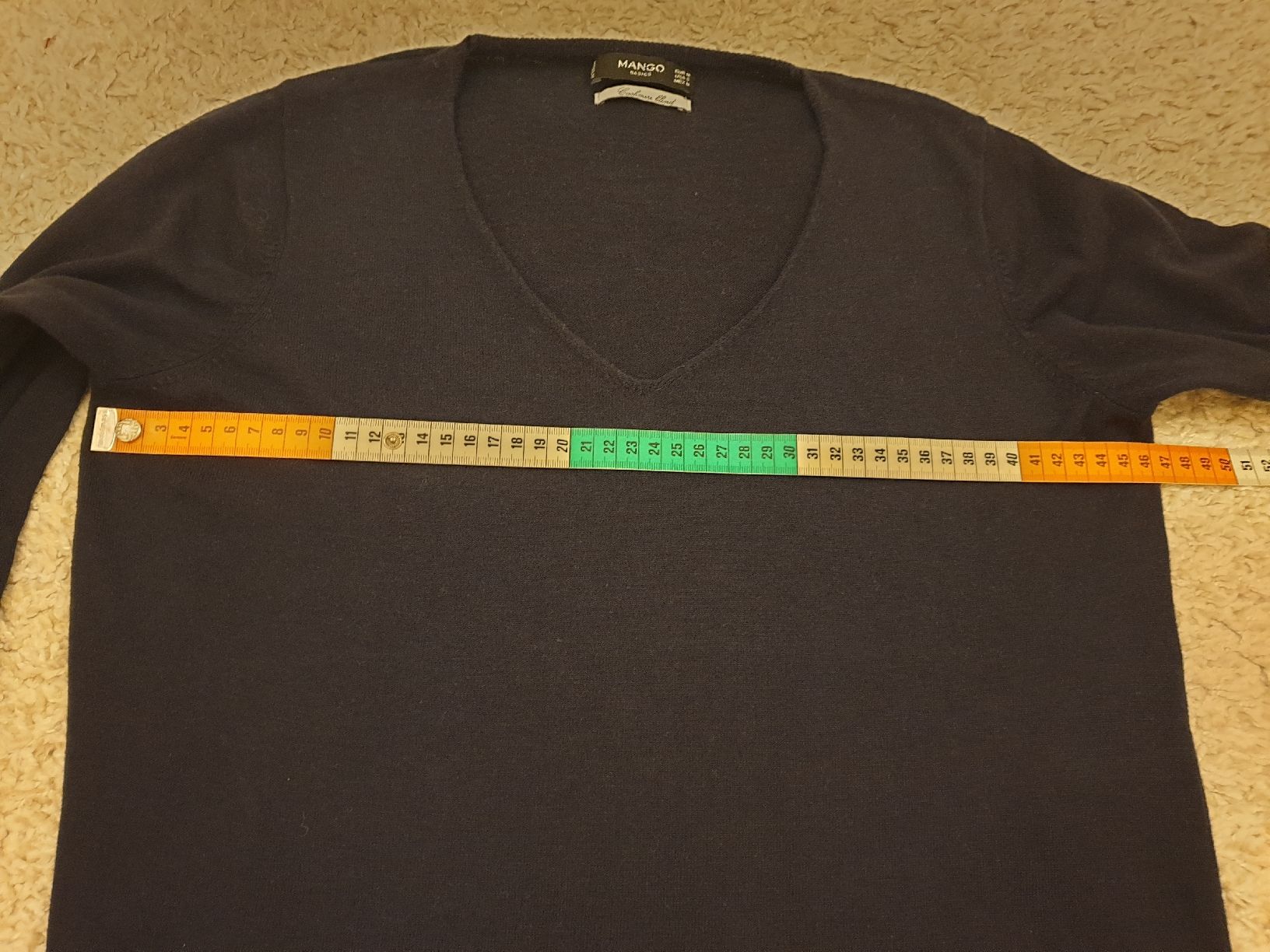 Mango Maglioni & Felpe: Pull léger, Mango, 38, navy, cachemire, viscose, très bon ét – Usato da Neuchâtel venduto da Verenas12 3