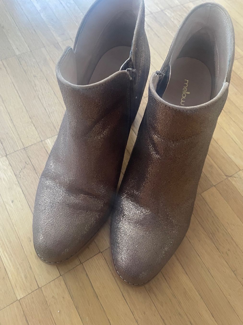 Scarpe da donna: Bottines dorées Mellow Yellow 39 – Usato da gland venduto da Moral 4