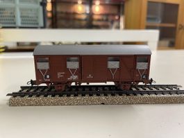 5 x Modelleisenbahn Waggon Set, Spur H0, Total 5 stk.