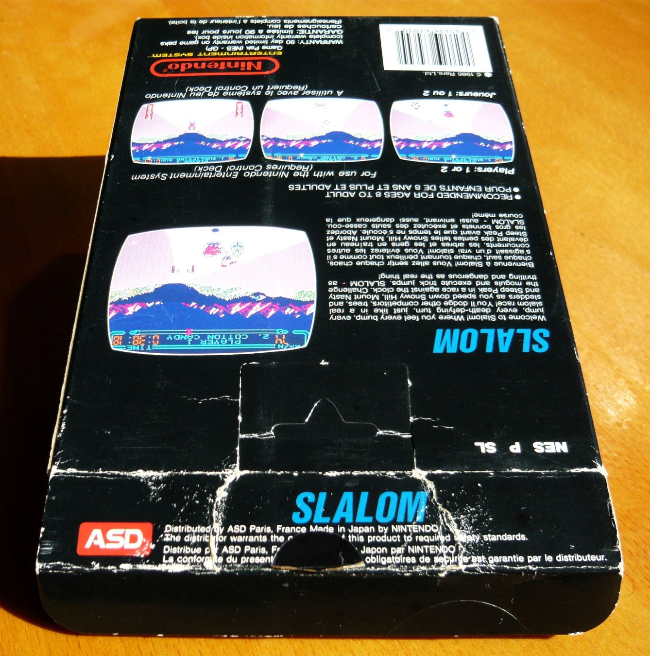 Nintendo Spiele: NES : Slalom, CIB, Bon état – Gebraucht aus Onex von Jaguar1986 8