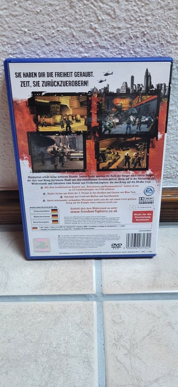 Sony Giochi: PS2 Spiel – Freedom Fighters – Usato da Münsingen venduto da Heroism2010 1
