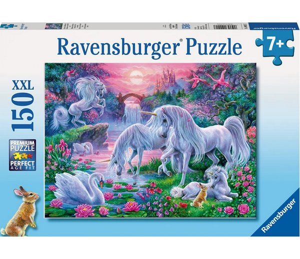 Ravensburger Puzzle: Ravensburger Puzzle 150 Teile Einhörner im Abendrot – Nuovo e nell'imballaggio originale da Oensingen venduto da Liquidations-Shop