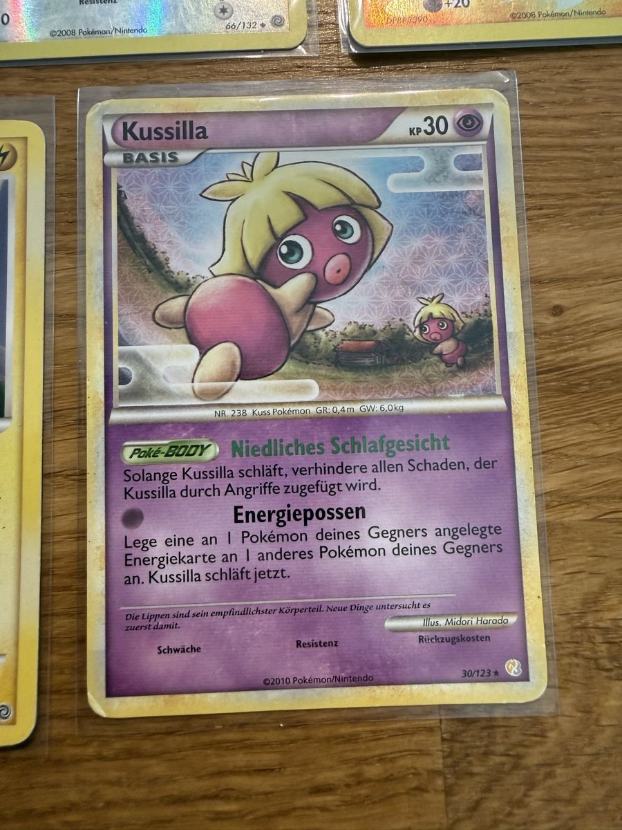 Pokémon Cartes à collectionner: 7 Deutsche Pokemon Karten 2007-2010 – D'occasion à Amriswil par sim_nlb6 5