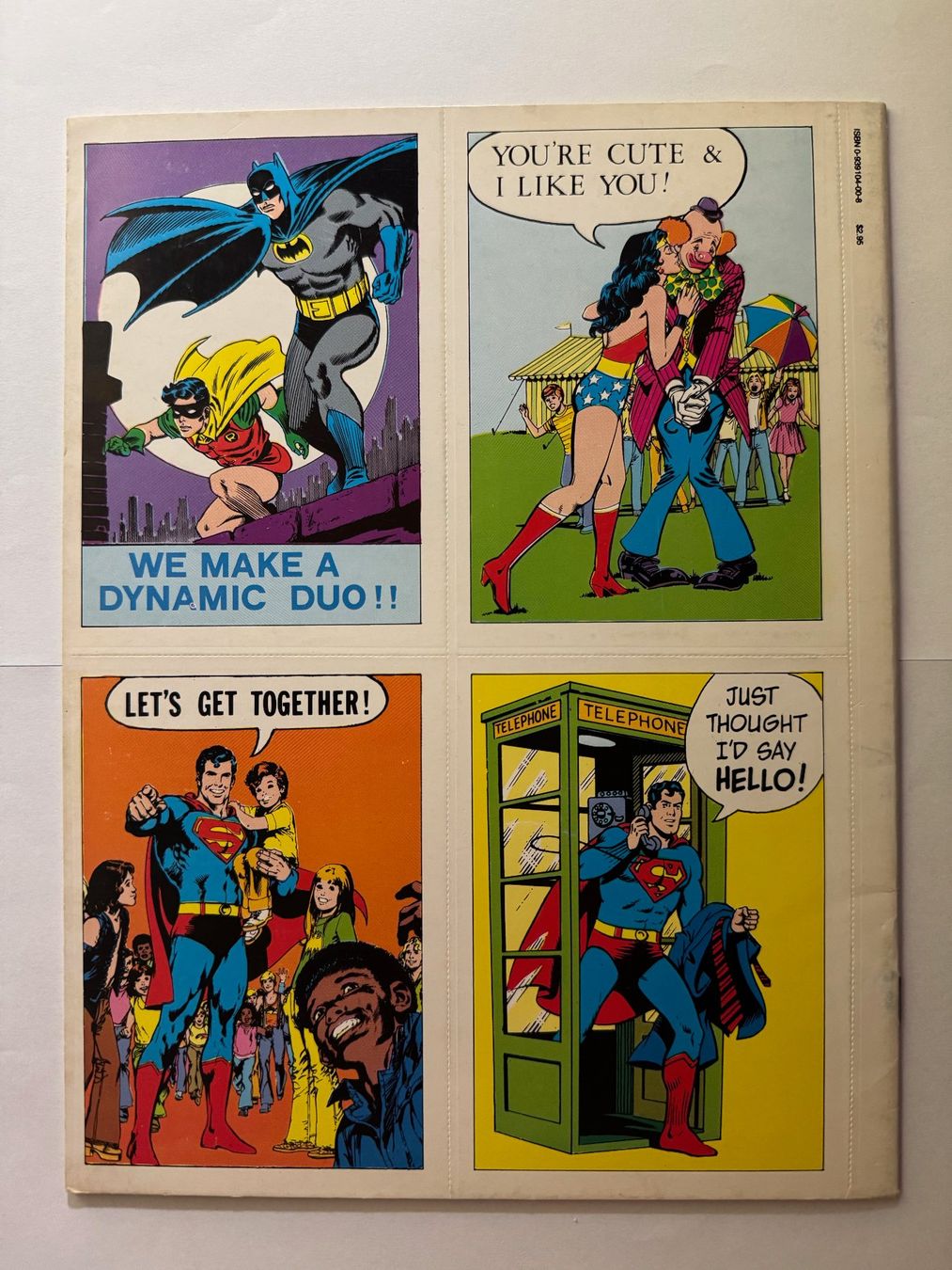 Fumetti: DC Super Heroes - POSTKARTENBUCH von 1981/Superman,Flash usw – Nuovo (secondo la descrizione) da Hedingen venduto da Wowi 8