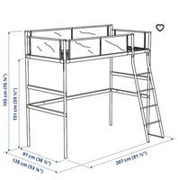 Schönes Ikea Hochbett sucht ein neues Zuhause