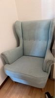 Sessel hellblau guter Zustand Stoff