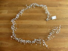 Perlenkette Dekoration 1.5 m, neu / neuwertig