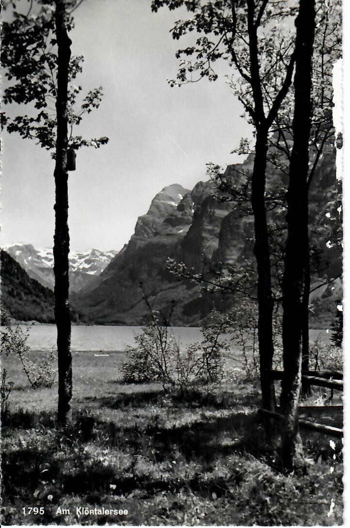 Cartoline postali: am Klöntalersee – Usato da Hochdorf venduto da Ziegel-16