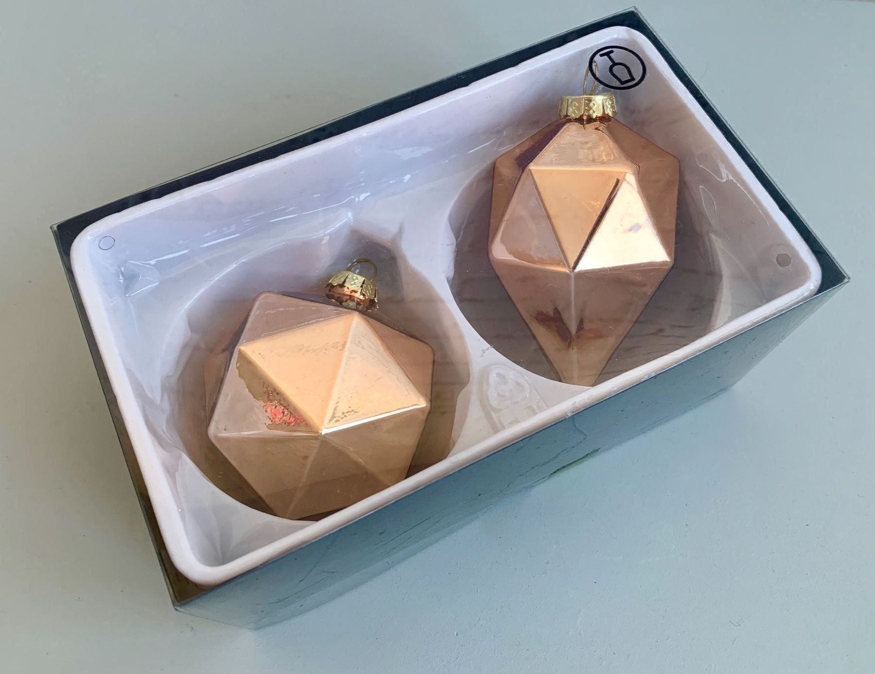 Ikea Tutte le decorazioni: 2 Weihnachtskugeln in diamantform – Nuovo (secondo la descrizione) da Bern venduto da Fraeuleinhonig 2