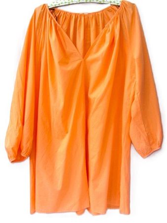 OVERSIZE od bei Gr. 50 52 54 Tunika Coton orange 1x getragen