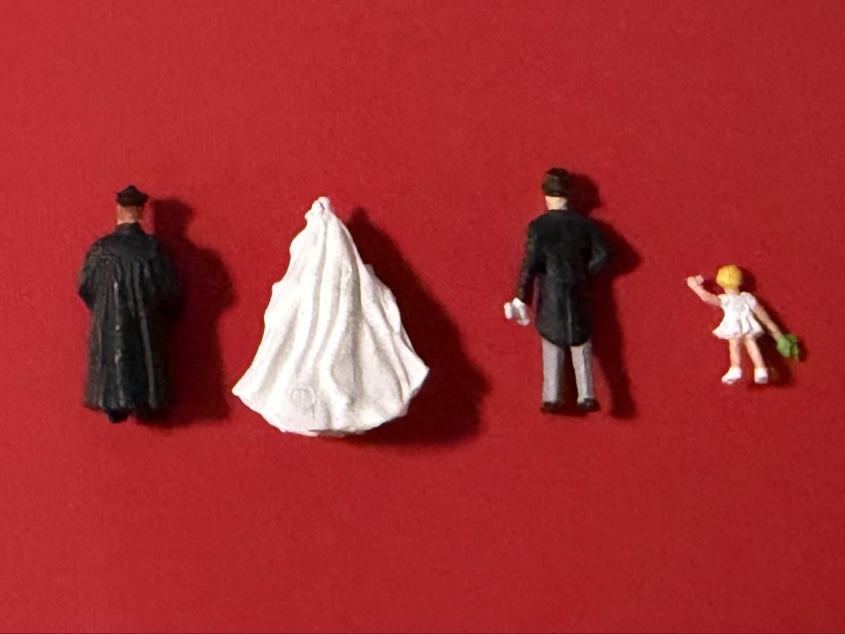 Preiser Statuette: 4 personnages pour train miniature – Nuovo e nell'imballaggio originale da Petit-Lancy venduto da Solcarm 5