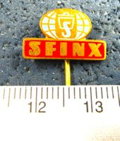 SFINX TCHEQUE ANSTECKNADEL ENAMEL