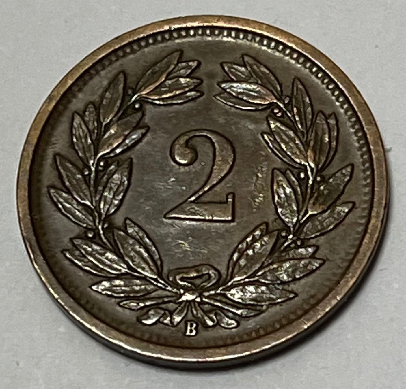 Alle Münzen: 2 Rappen - Schweiz - 1941 – Gebraucht aus Dietikon von Numis8953 1