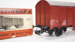 2∑ Kleinbahn 300 SBB Güterwagen K4 braun