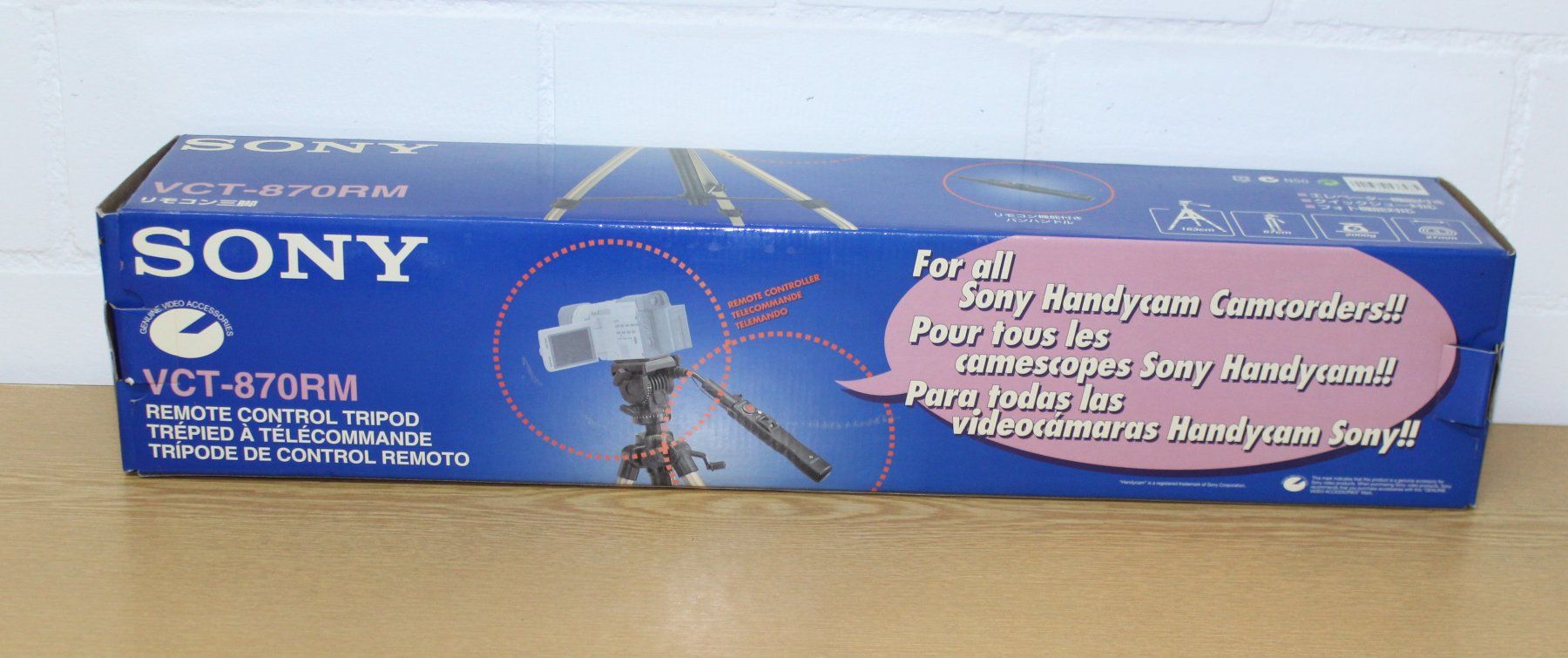 Trépieds & Accessoires: Sony Stativ VCT-870RM Remote Control Tripod   NEU – Neuf (Voir description) à Istighofen par muech40 1