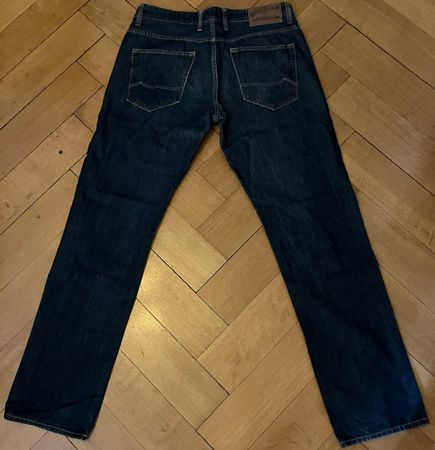 Jeanshose Angelo Litrico W34/L34, Denim Look (Used-Optik)