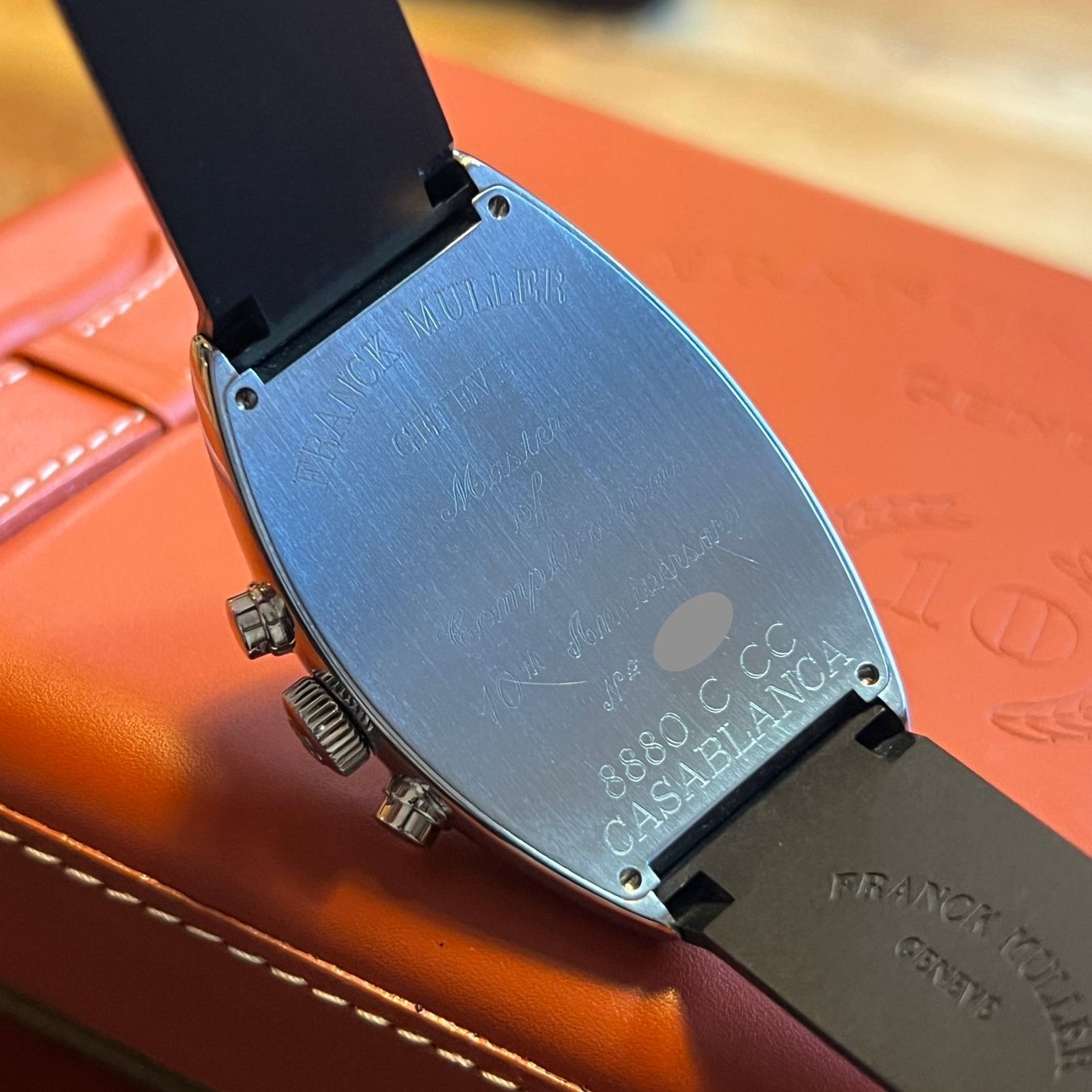 Franck Muller Uhren: Franck Muller Casablanca Chronograph Full Set 8880CCC – Gebraucht aus Carouge GE von Watchaser 4