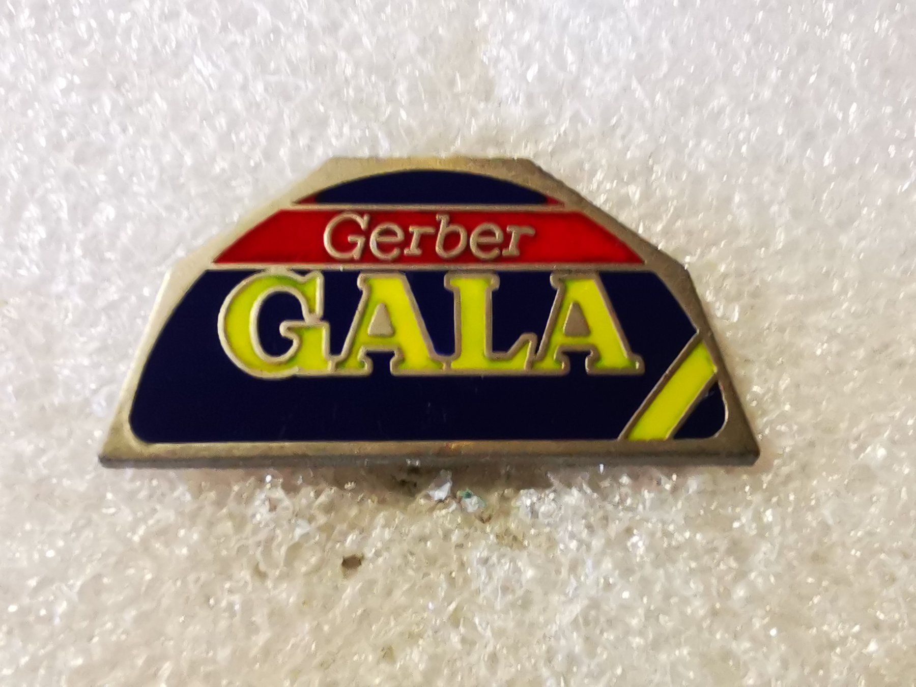 Placchette & Badge: Ansteckpin 189: Gerber Gala Blau – Usato da Oppligen venduto da Pin-Fall-Shop
