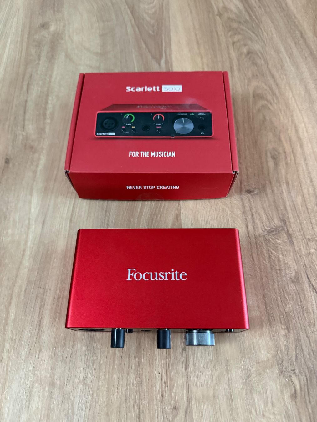 Focusrite Attrezzatura per studi di registrazione: Focusrite Solo 3rd Gen – Usato da Fribourg venduto da Friedli_bucher