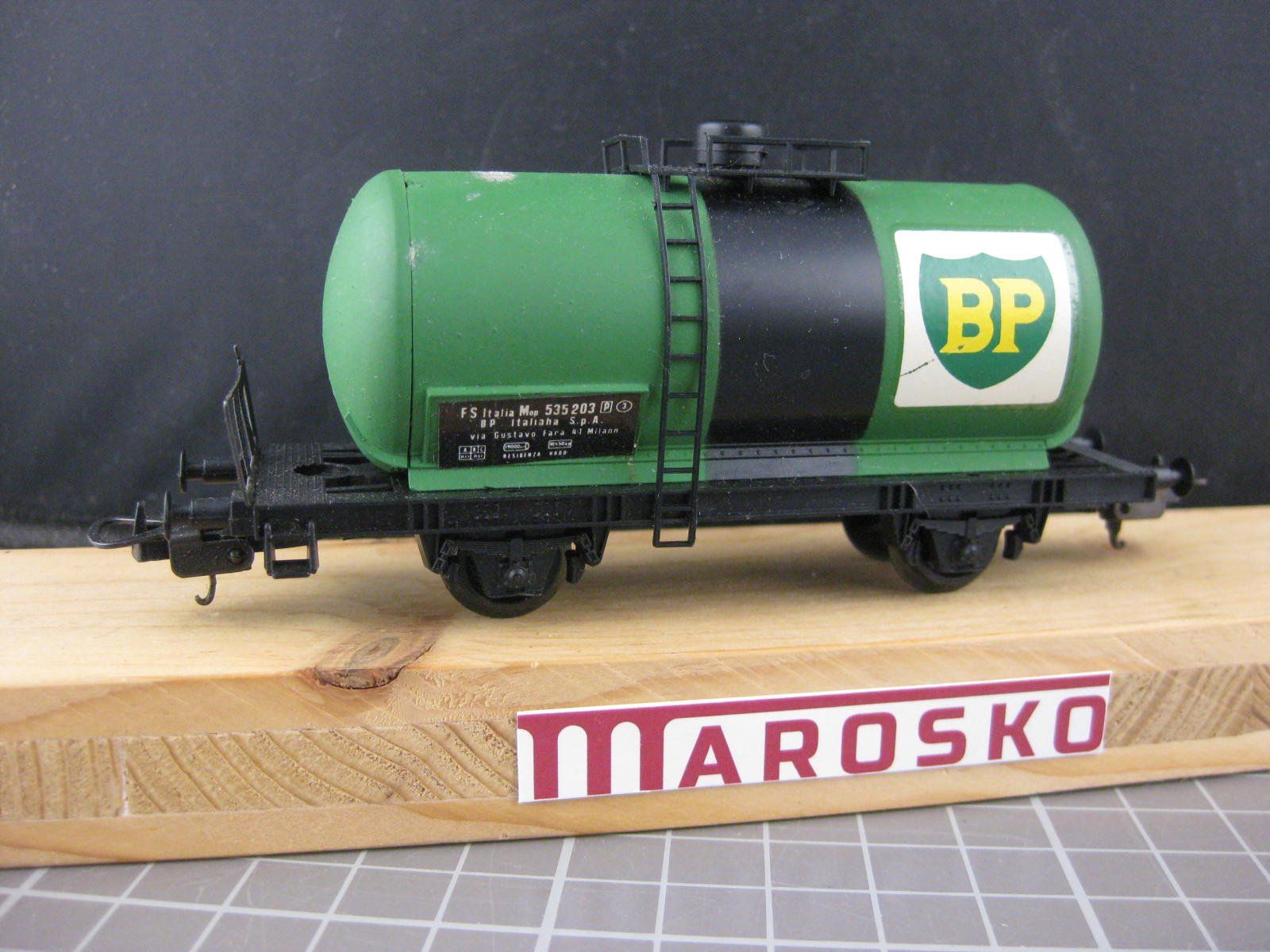 Lima Modellini di ferrovie: Lima Kesselwagen BP, ohne OVP, . – Usato da Malters venduto da Marosko