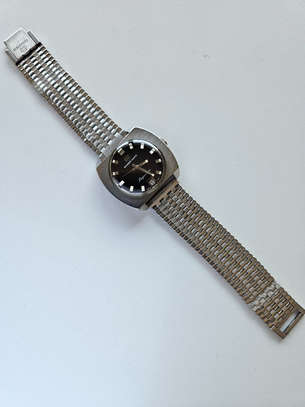 Ginsbo Watch Co Orologi: 155 Ginsbo Matic Conjunction Date – Usato da Berikon venduto da mmm21 3