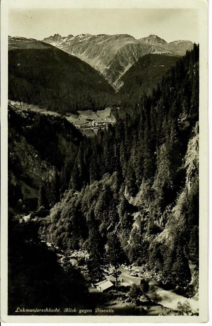 Cartoline postali: Lukmanierschlucht – Usato da Hochdorf venduto da Ziegel-16