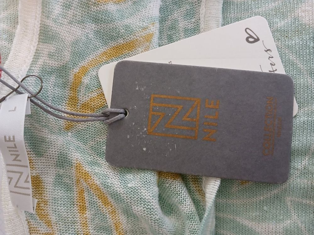 Nile Maglioni & Felpe: Leichter Pullover Nile, Gr.L, NEU,100%Leinen – Nuovo (secondo la descrizione) da Luzern venduto da Tavolna 4