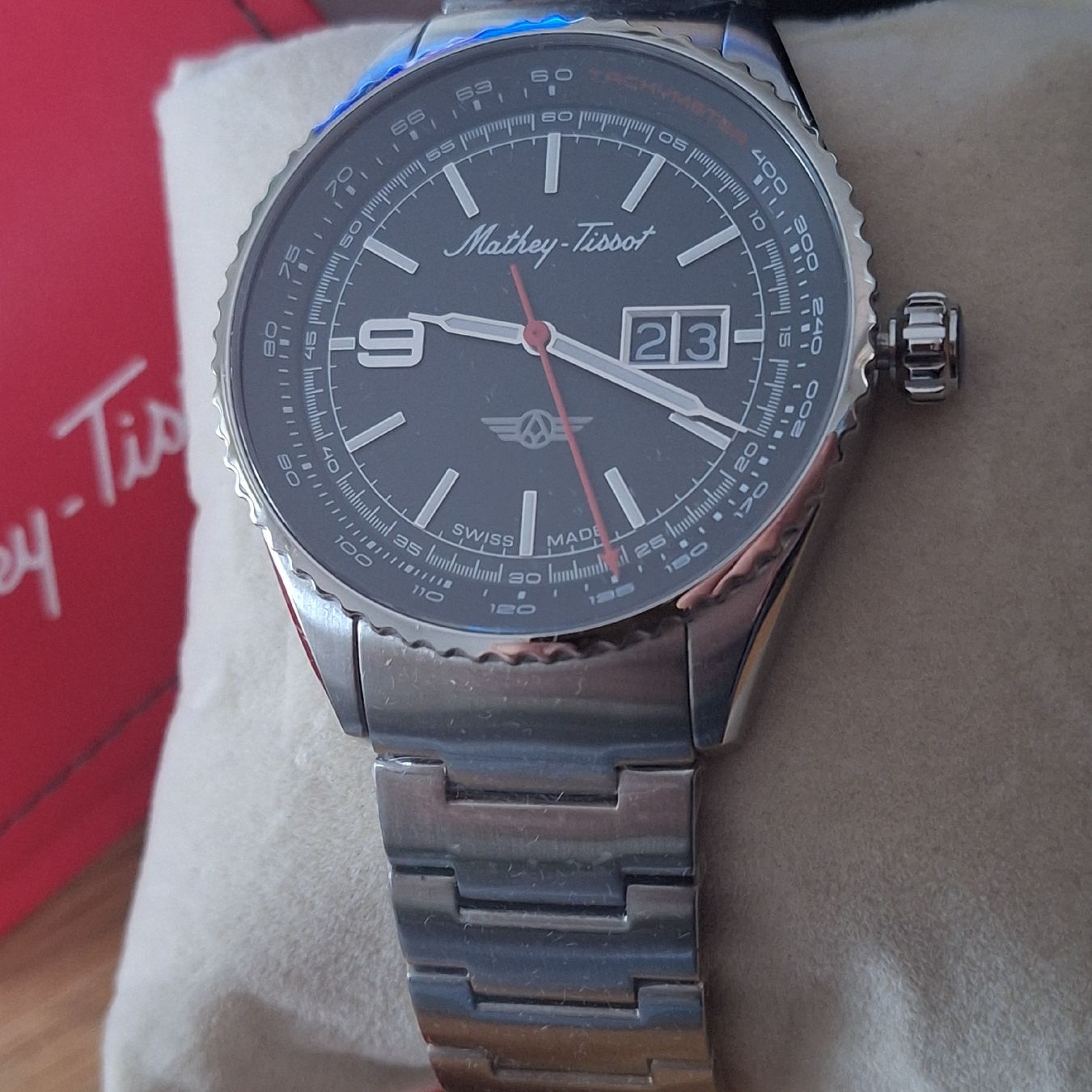 Orologi: Mathey-Tissot Uhr – Nuovo e nell'imballaggio originale da Burgdorf venduto da Max681 2