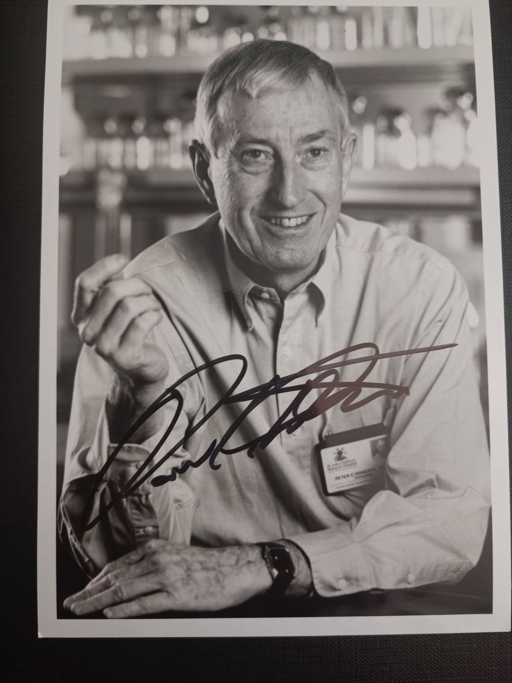Autographes: Peter Doherty - Nobelpreis - handsigniert – D'occasion à Menziken par Artographs