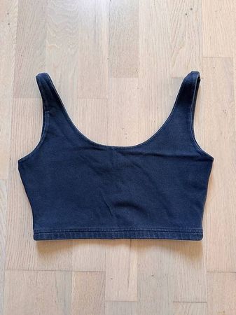 Dunkelblaues Brandy Melville Top