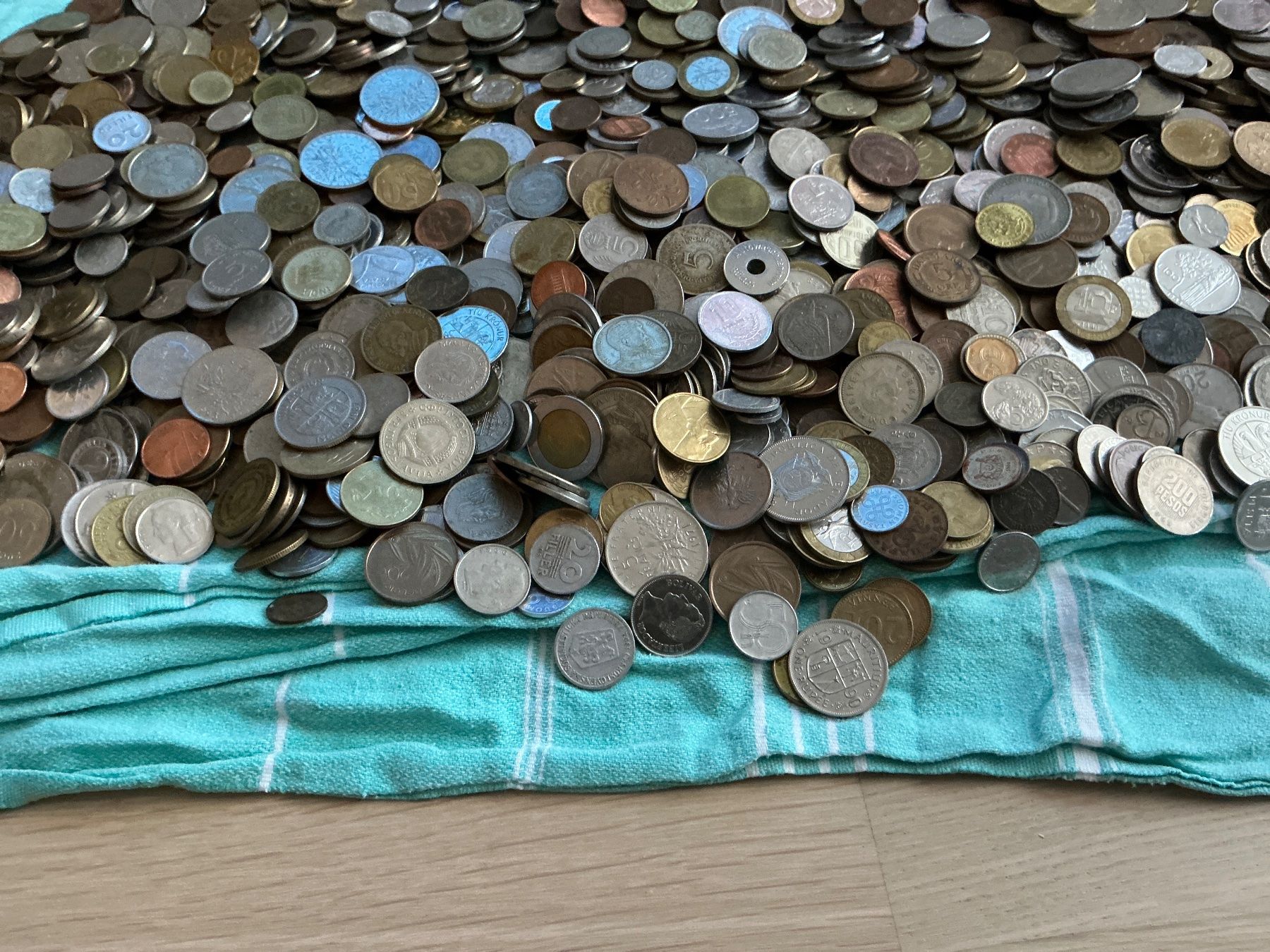 Alle Münzen: 9 Kg weltweit Lot G – Gebraucht aus Dietikon von Numi2000 4