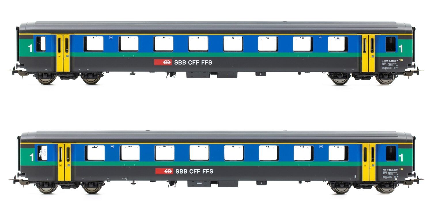 Piko Modellini di ferrovie: Piko 96797AC SBB CFF FFS EW I 2-teiliges Set "Papagei" – Nuovo e nell'imballaggio originale da Bremgarten AG venduto da Sportivo2007