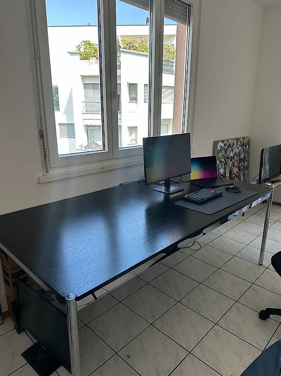 Schreibtische: Haller Laminate Table 100 - Big office desk  – Gebraucht aus Lugano von cai_bg2f 2
