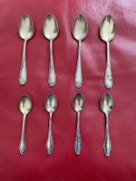 jugendstil lambert 8tlg. besteckset versilbert stempel 290gr