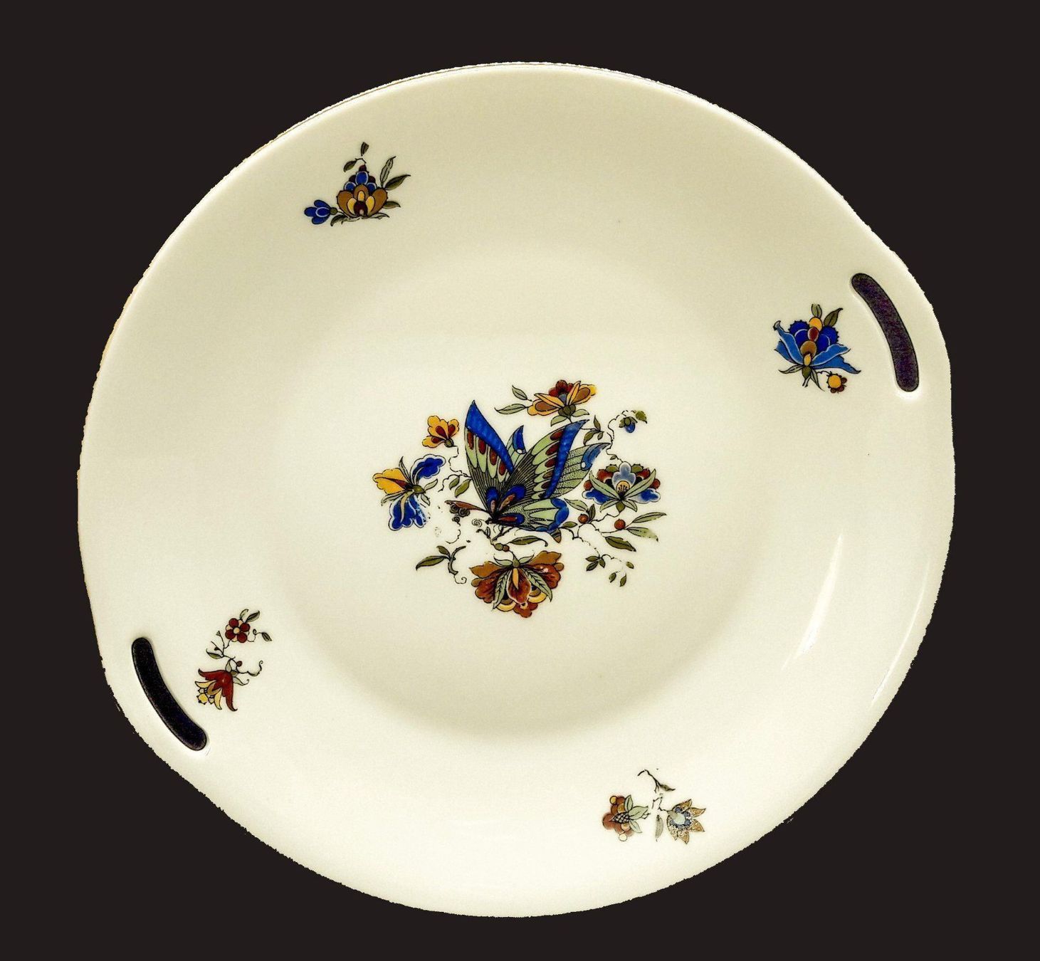 Teller: Langenthal 55 Platte Teller plat Ø 24cm – Gebraucht aus Tavannes von Brocashop