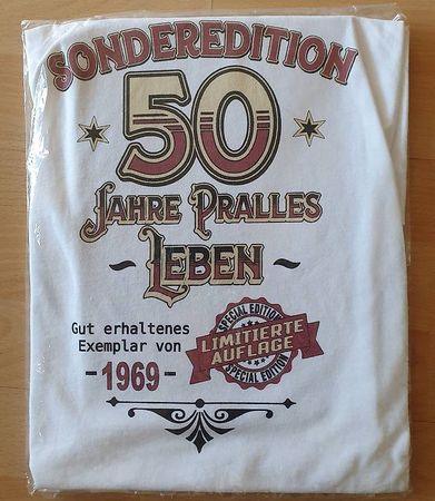 T-Shirt 50 Jahre