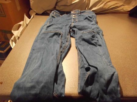 Jeans Grösse 34, Tally Weijl, blau, Knöpfe
