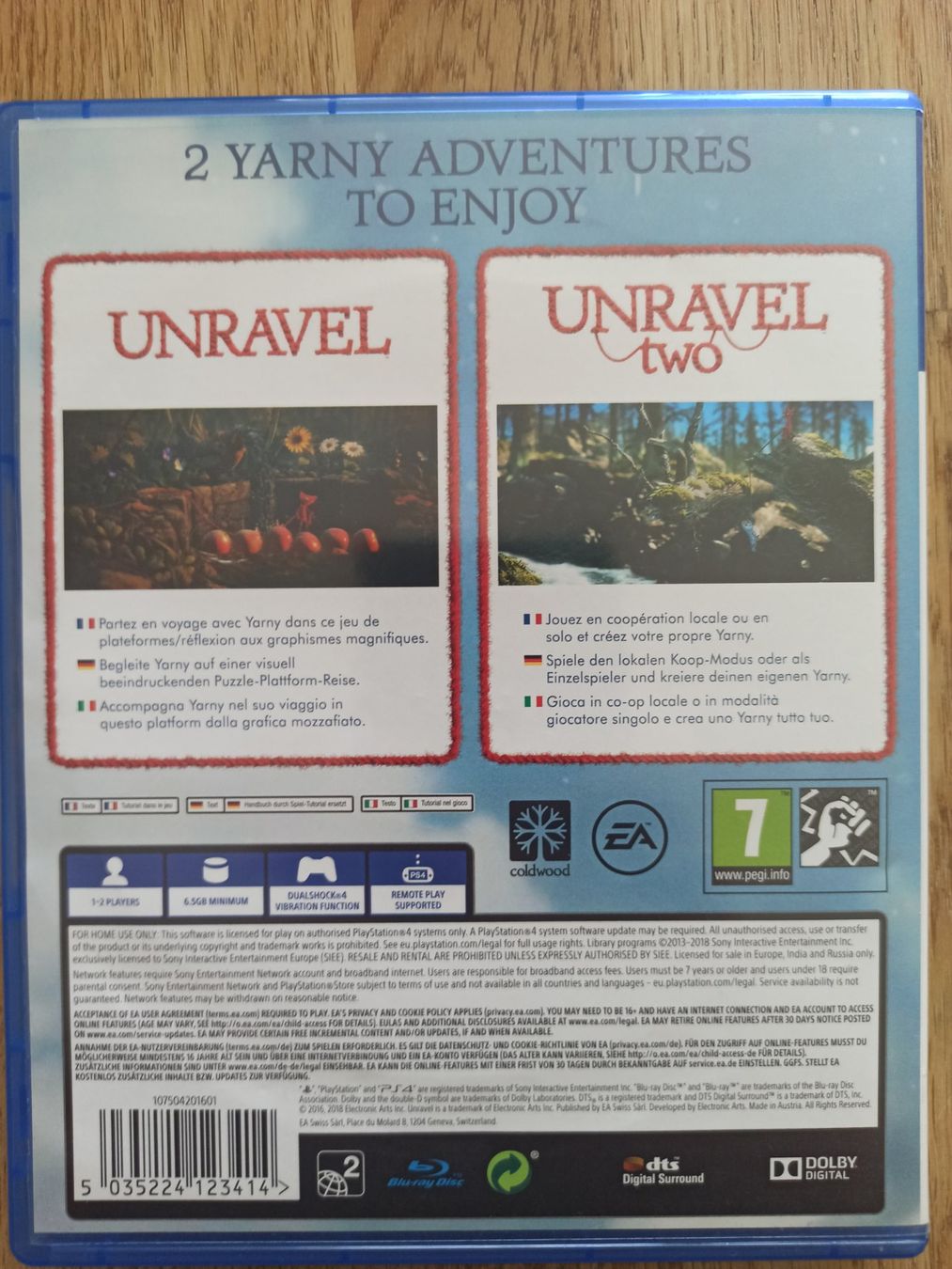 Giochi: Unravel Yarny Bundle PS4 / PS5 – Usato da Oberweningen venduto da mar_87mx 1