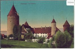 Estavayer - Le Chateau - Litho