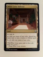 1 x White Lotus Hideout - Magic: The Gathering - MtG