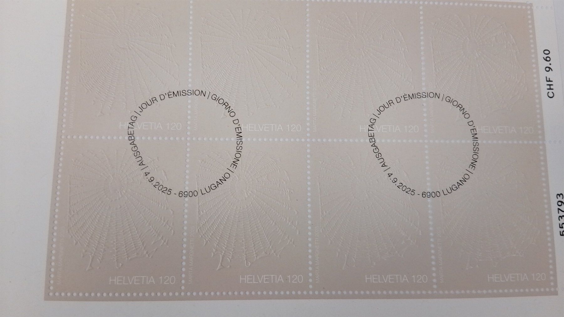 Tutti i francobolli: fdc kleinbogen "le invisibili" (kunstengagement der post) – Nuovo (secondo la descrizione) da Zürich venduto da var_gmw9 1