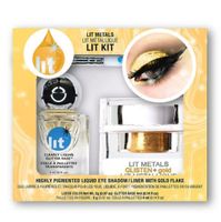 Lit Cosmetics Lit Metal Pinsel Lidschatten Kit - Glisten
