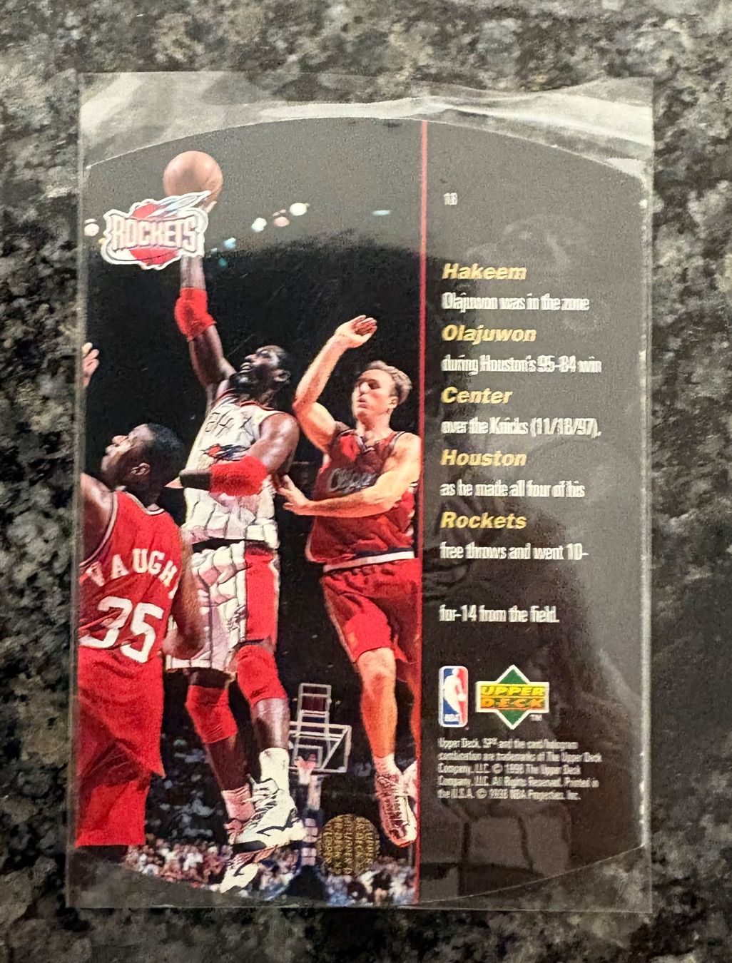 Nba Carte collezionabili: NBA Hakeem Olajuwon SPX 98 Card – Nuovo (secondo la descrizione) da Muttenz venduto da joba23 1