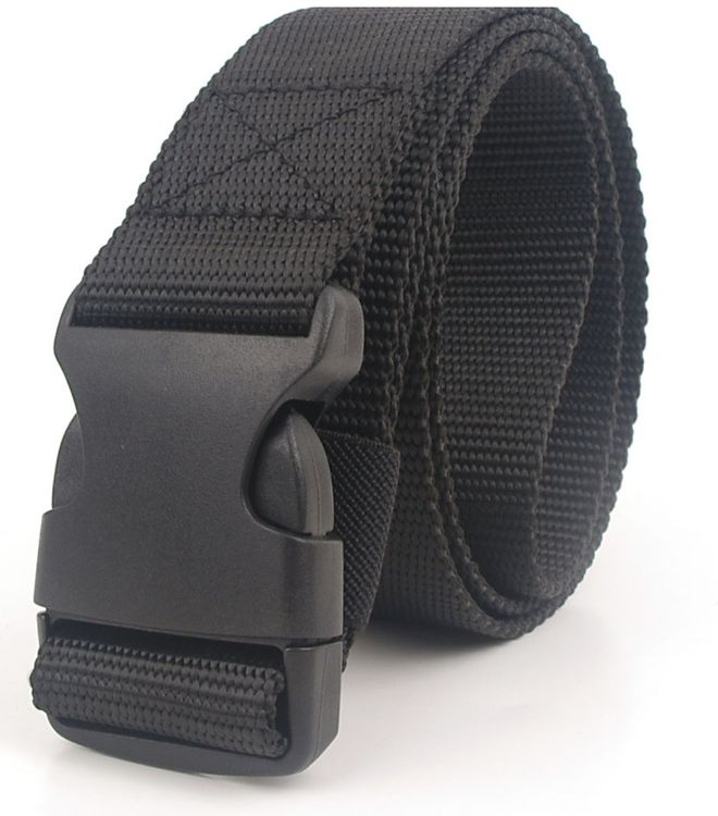 SEWACC 6 Stück Nylon-Schnellverschluss Gurte - Verstellbare Bindegurte 150cm Schwarz