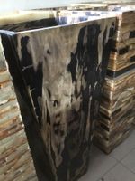 Waschbecken Säule Fossil Waschbeckensäule Versteinertes Holz
