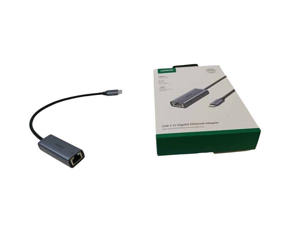 Ugreen Unità & Adattatore: UGREEN USB-C to RJ45 Netzwerkadapter – Usato da Luzern venduto da Restwert_Luzern