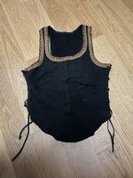 Leder Oberteile / Top, Gr.: S/M